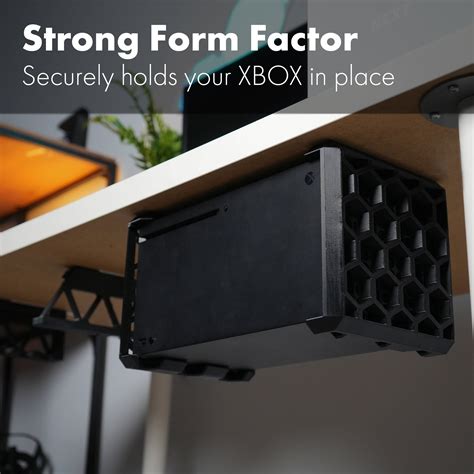 xbox mounting bracket|xbox series x mounting ideas.